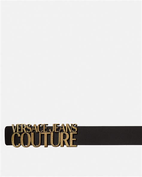 true Versace belt logo